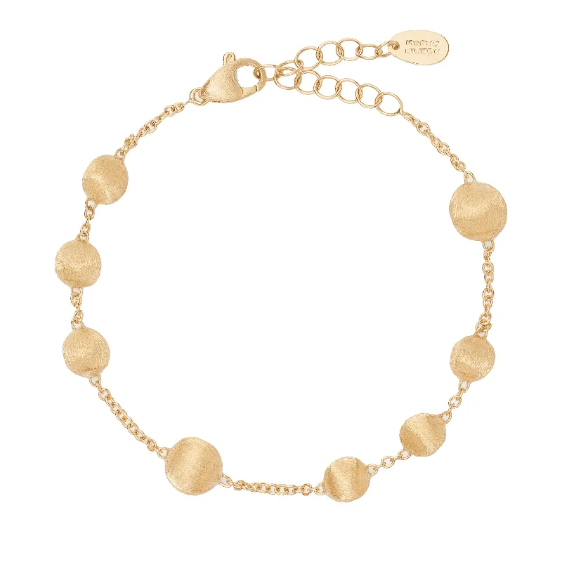 Luxury Beaded Bracelets-Marco Bicego 18K Yellow Gold Africa Bead Bracelet