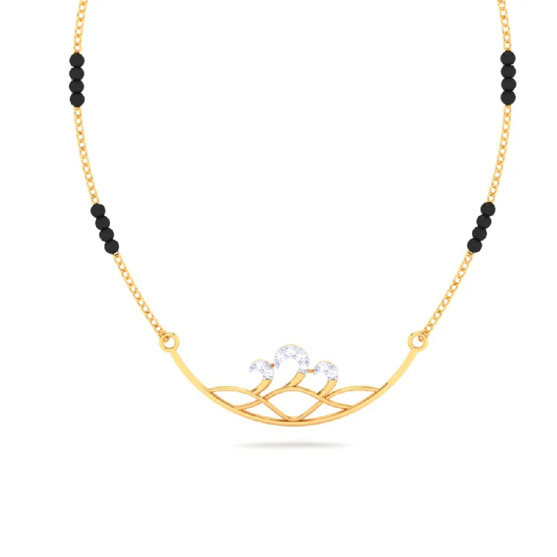 Adjustable Necklaces-22k Gold Statement Necklace For Women From Pc Chandra Mugdhaa Collection