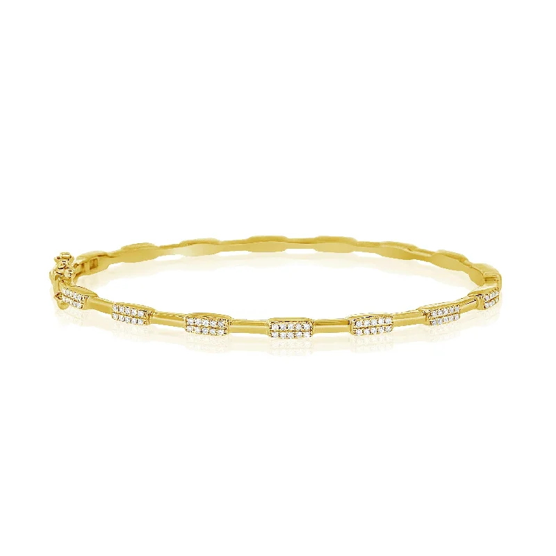 Elegant Tennis Bracelets for Women-Unique 14K Gold Diamond Bracelet