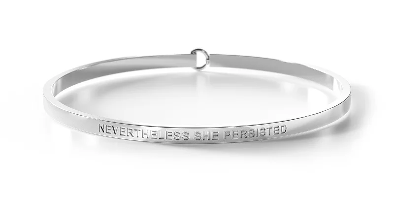 Diamond Bangle Sets-Nevertheless She Persisted (Despite Being Surrounded By Idiots) - SECRET BANG