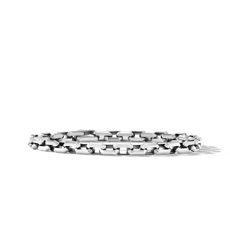 Classic Gemstone Link Bracelets-DY Streamline Heirloom Link Bracelet in Sterling Silver, 5.5MM