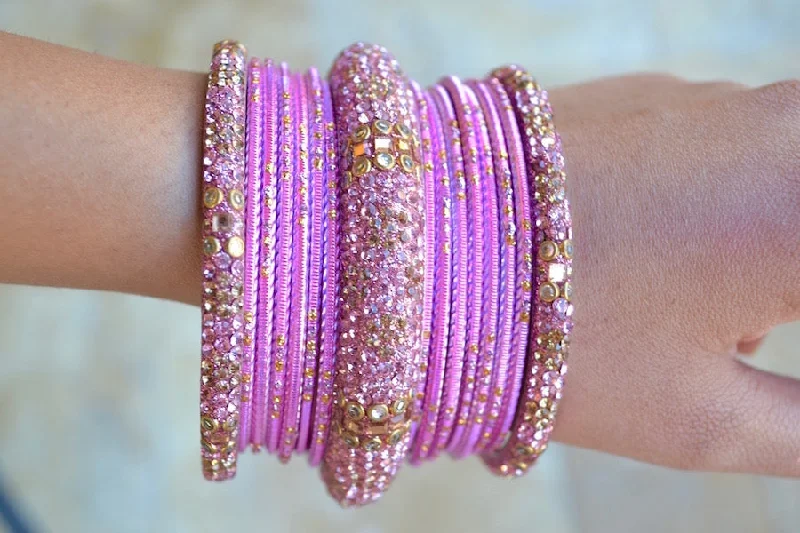 Simple Gold Bangles-Flamingo Bangles